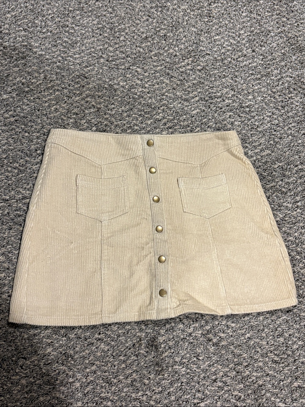 Corduroy skirt